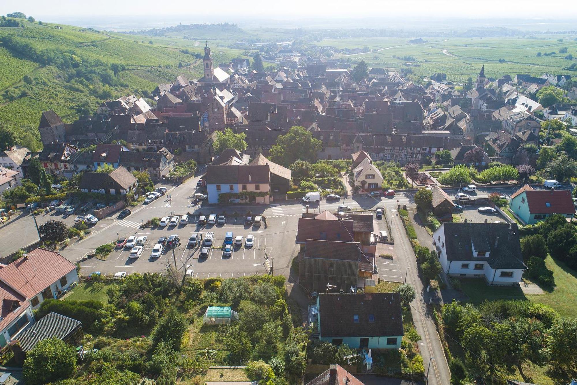 Апартаменты Riesling - Vue Imprenable Sur Le Vignoble - Renove Recemment - Parking Gratuit Рикевир Экстерьер фото
